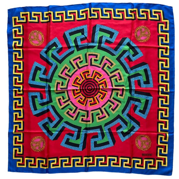 Moschino Accessories - Moschino Vintage Silk Scarf